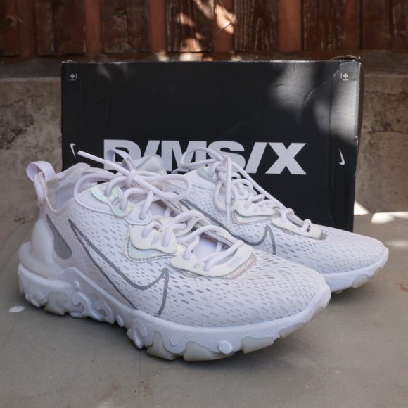 Overwinnen boycot vliegtuig Nike | Shoes | Nike Nsw React Vision Essential White 9 Womens | Poshmark